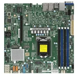 MBD-X11SCM-FSKT LGA1151,C246 chipset,4x DDR4 2666 MHz ECC UDIMM,2x1G