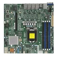 Supermicro X11SCL-LN4F µATX S1151 4xDDR4 UDIMM SATA - 4 xLAN 1GB