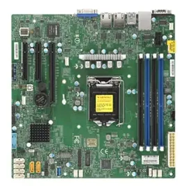 Supermicro MBD-X11SCL-F Supermicro X11SCL-F µATX S1151 4xDDR4 UDIMM SATA 2xLAN 1GB 256,24 $