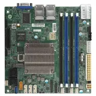 MBD-A2SDI-16C-HLN4F-B Supermicro A2SDI-16C-HLN4F-Embedded Denverton mITX-16Core-Quad 1GbE