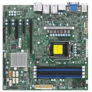 Supermicro X12SCQ uATX S1200 4xDDR4 UDIMM 2xLAN 1GB 