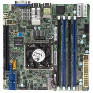 Supermicro X10SDV-4C+-TLN4F mITX D1518 4xDDR4 SATA 2x1GB 2x10GB