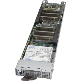 MBI-6219M-2N Supermicro Dual E-2100 per blade support up to 4x2.5 NVMe