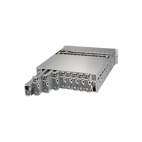 Supermicro SYS-5038MR-H8TRF 3U ( CSE-938BH-R1620B + 8x X10SRD-F)