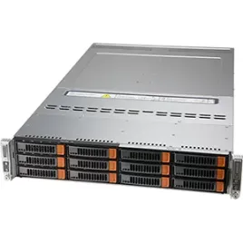 SYS-620BT-DNTR Supermicro BigTwin 2U 2-Node- 6x3.5" SATA NVMe-X12DPT-B6-827BD