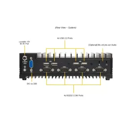 SYS-E100-13AD-L Supermicro -NR- Fanless CSE-E101-04 X13SAN-L-WOHS