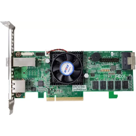 ARC-1886-4X8i ARECA ARC-1886-4X8I ARECA 12 PORT TRI MODE RAID PCIE 4 X8,