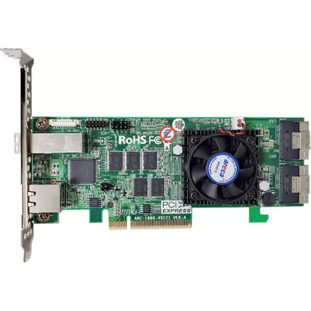 ARECA ARC-1886-4X12I ARC-1886-4X12I ARECA 16 PORTS TRI MODE RAID PCIE 4 X8, 1 265,65 $