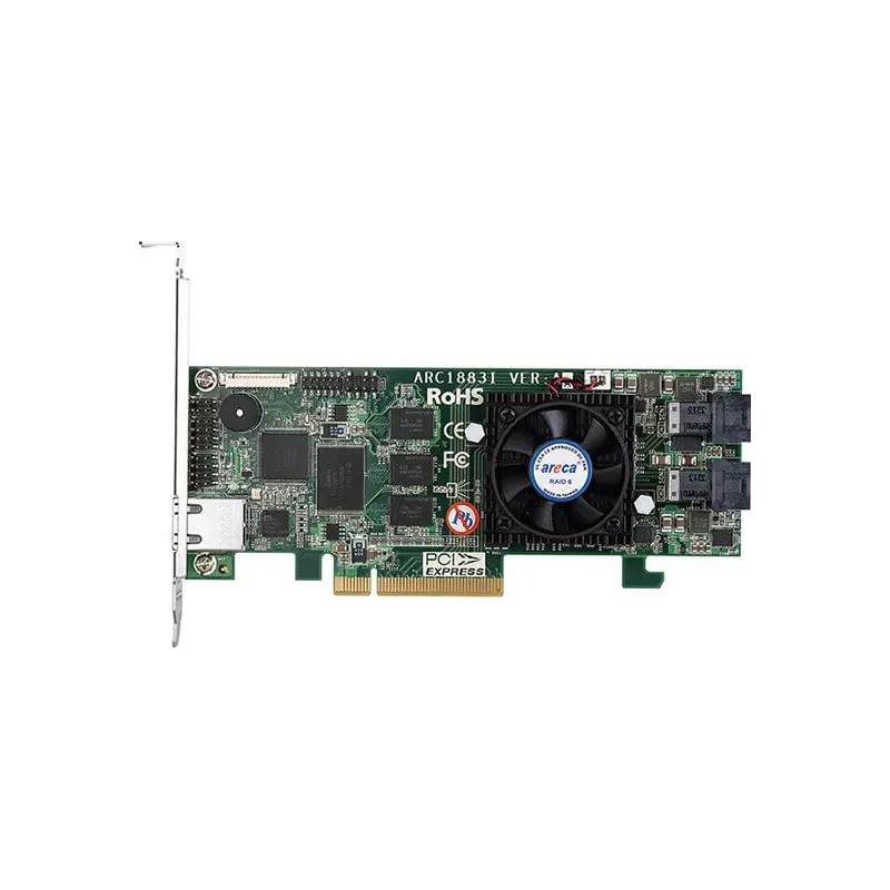 ARECA ARC-1883i 8 ports SAS3 PCIe x8 RAID0 à 60 - 2Go - LP