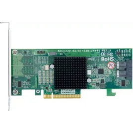 ARC-1330-8I ARECA ARC-1330-8I - 8 ports HBA SAS/SATA (Max 128HD) PCIe3.0x8 2xSFF-8643