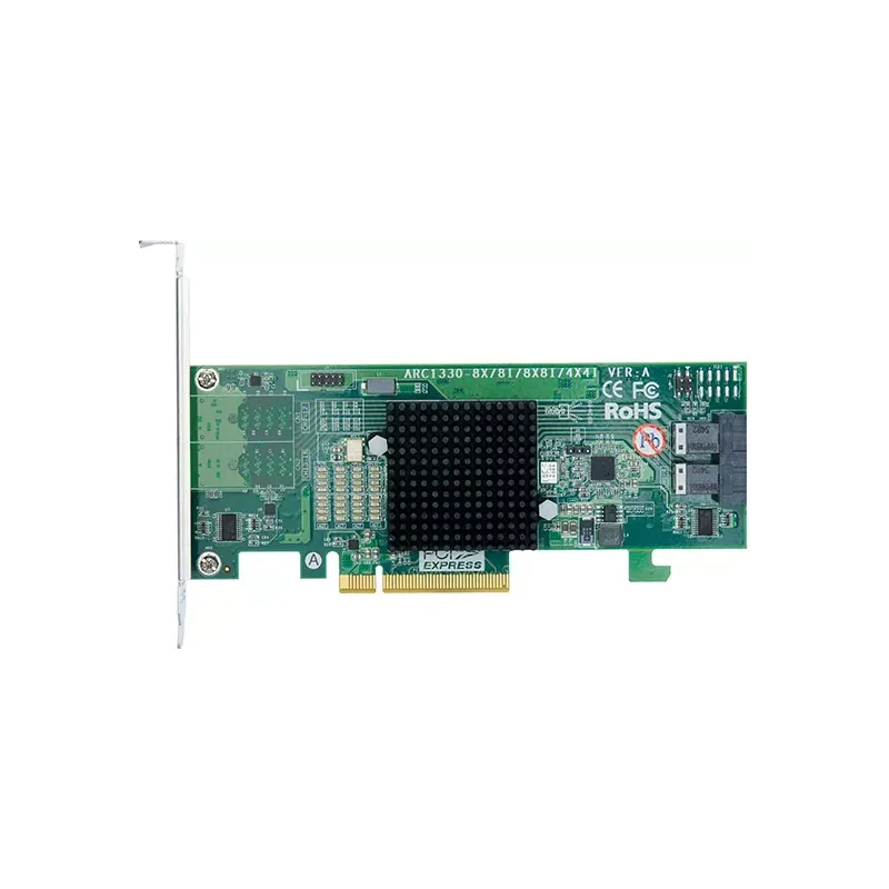 ARC-1330-8I - 8 ports HBA SAS/SATA (Max 128HD) PCIe3.0x8 2xSFF-8643