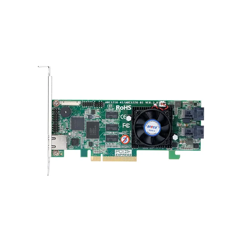 ARECA ARC-1226-8i 8PORTS 12GB/S SASPCIE 3.0 X8 RAID 1GB