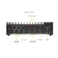 SYS-E100-13AD-H Supermicro -NR- Fanless CSE-E101-04   X13SAN-H-WOHS