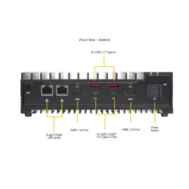 SYS-E100-13AD-H Supermicro SYS-E100-13AD-H Supermicro -NR- Fanless CSE-E101-04 X13SAN-H-WOHS