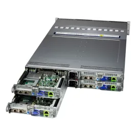 SYS-621BT-HNC8R Supermicro BigTwin 2U 4-Node-3x3.5" SAS SATA NVMe-X13DET-B-827BQ2