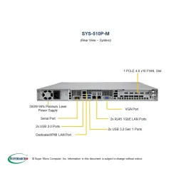 SYS-511R-M Supermicro Server