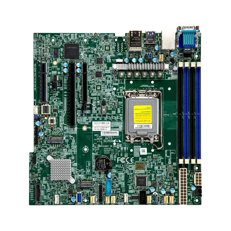 MBD-X13SCH-F-O Server MicroATX,Catlow,UP,RPL-E Xeon E,LGA1700,C266