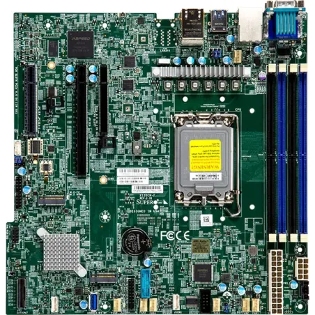 MBD-X13SCH-F-O Server MicroATX,Catlow,UP,RPL-E Xeon E,LGA1700,C266