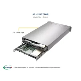 H12SSG-AN6, CSE-227GTS-R2K63P, 2U2Nodes,UP,8DIMM