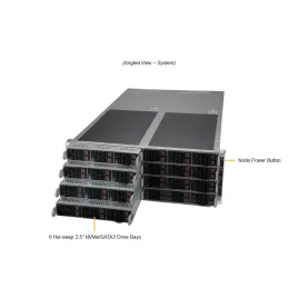 H12SSFR-AN6, CSE-F418BC3-R2k20BP, FT RIO 4U 8-Node UP