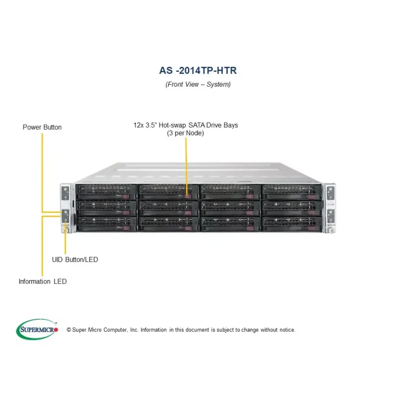 AS -2014TP-HTR Supermicro