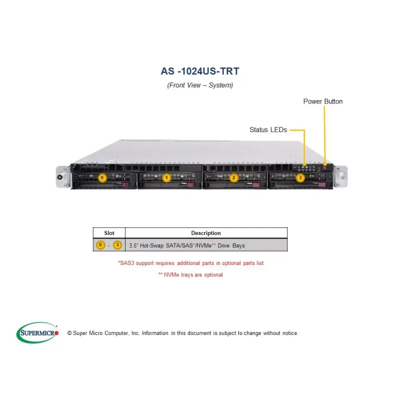 AS -1024US-TRT Supermicro