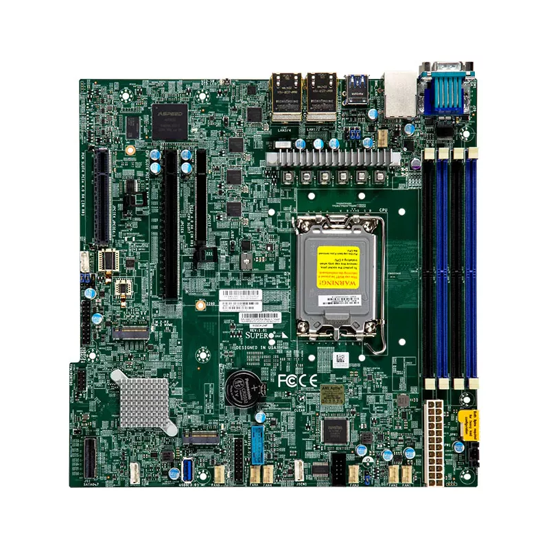 X13 Server MicroATX,Catlow,UP,RPL-E Xeon E,LGA1700,C266