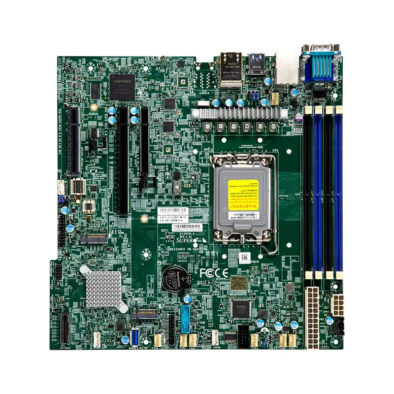 X13SCH-F Server MicroATX,Catlow,UP,RPL-E Xeon E,LGA1700,C266