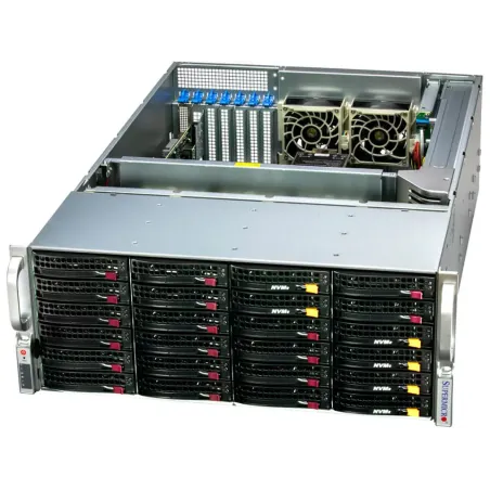 X13 SSG 4U 24 Bay: X13DEI-T, CSE-846BTS-R1K23BP5, S3808