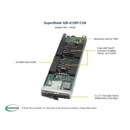  Supermicro SBI-4129P-C2N SBI-4129P-C2N Blade node Supermicro 1 150,59 $