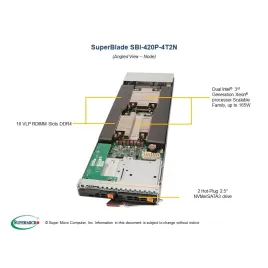  Supermicro SBI-420P-4T2N SBI-420P-4T2N Blade node Supermicro 1 107,06 $