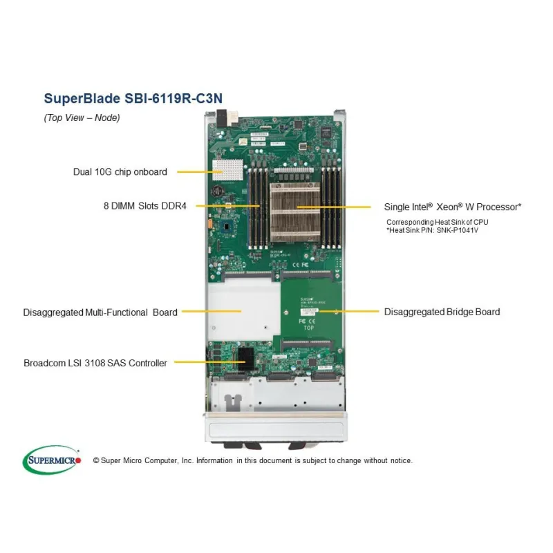 SBI-6119R-C3N Supermicro