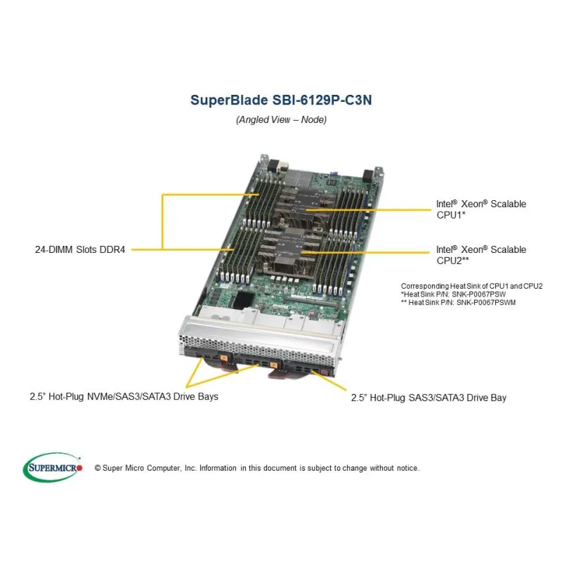 SBI-6129P-C3N Supermicro