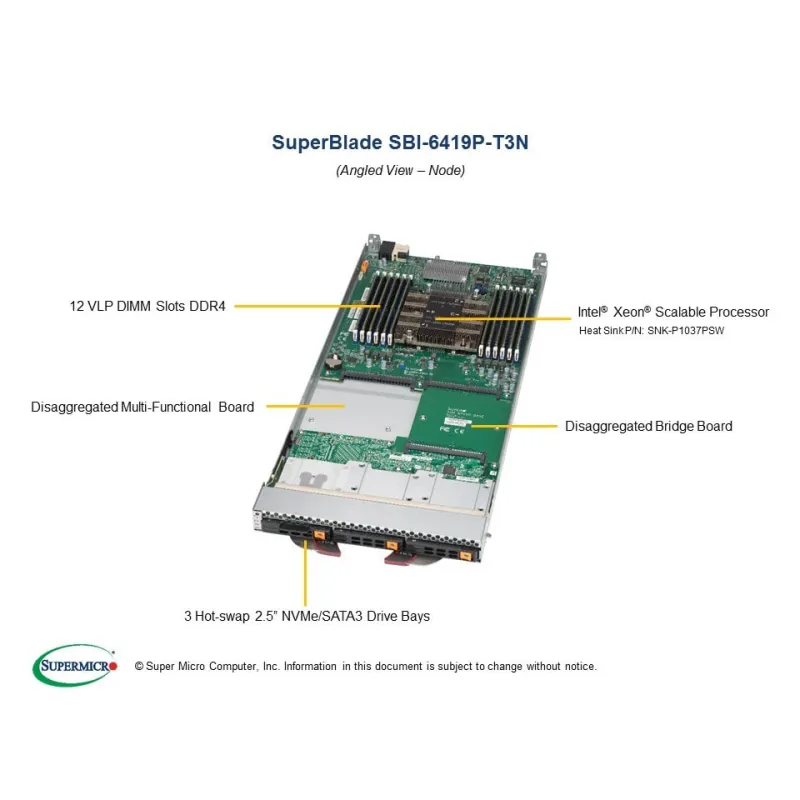 SBI-6419P-T3N Supermicro