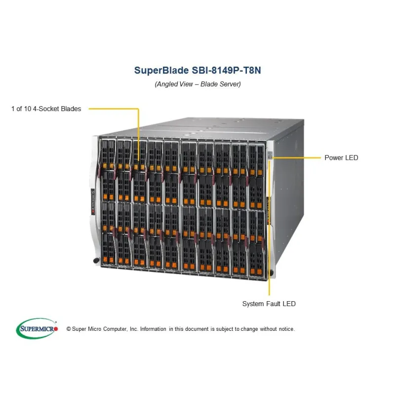 SBI-8149P-T8N Blade node Supermicro