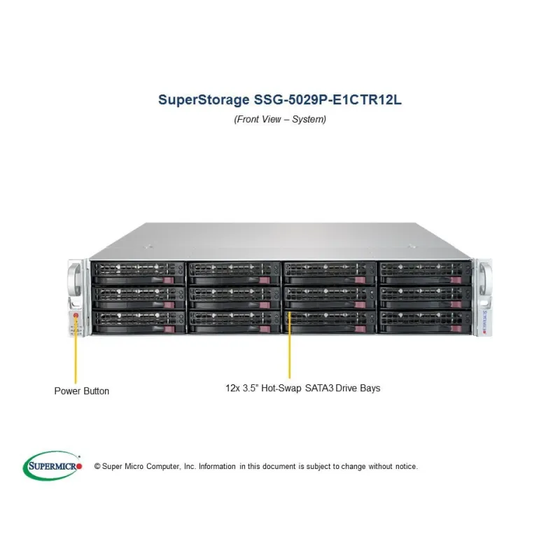 SSG-5029P-E1CTR12L Supermicro