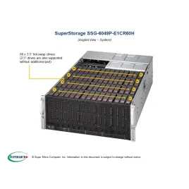  Supermicro SSG-6049P-E1CR60H Supermicro SSG-6049P-E1CR60H 4U (CSE-946STS-R2K05P MBD-X11DSC+) 7 147,41 $