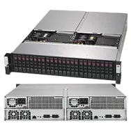 Supermicro SSG-927R-E2CJB Supermicro SSG-927R-E2CJB - JBOD 2U- 24x2.5" - AOM-SAS3-927EL-JB 3 179,65 $