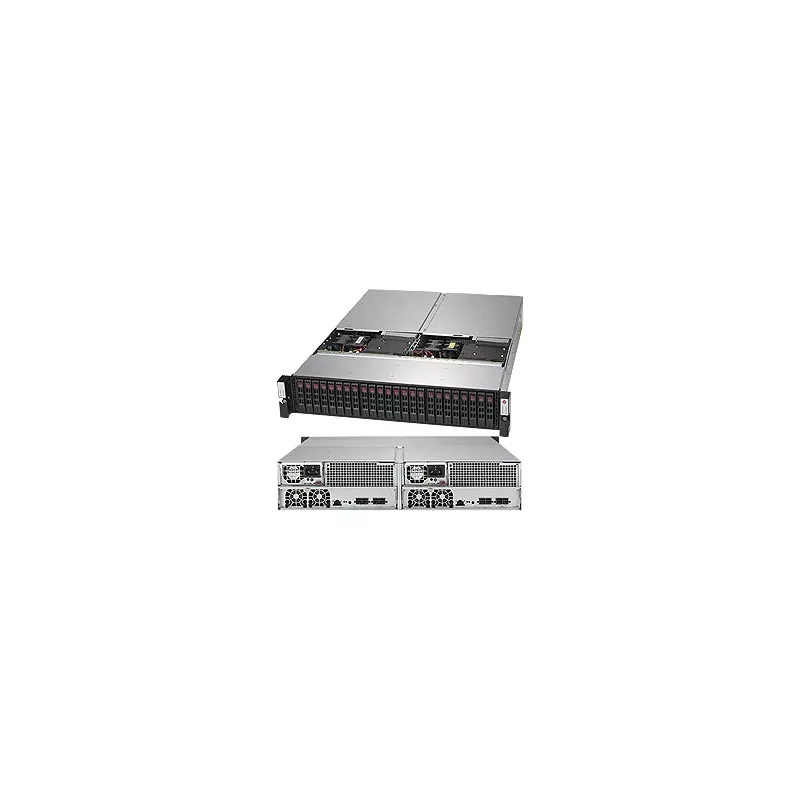 Supermicro SSG-927R-E2CJB - JBOD 2U- 24x2.5" - AOM-SAS3-927EL-JB