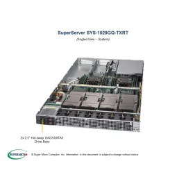  Supermicro SYS-1029GQ-TXRT Supermicro SYS-1029GQ-TXRT 1U (CSE-118GQPTS-R2K05P2 X11DGQ 4 654,94 $