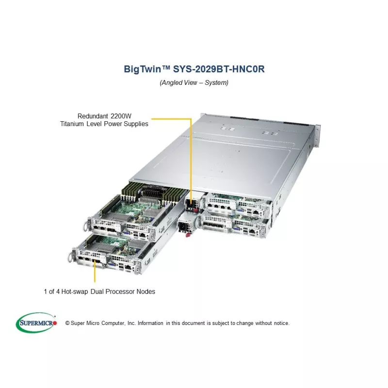 SYS-2029BT-HNC0R Supermicro