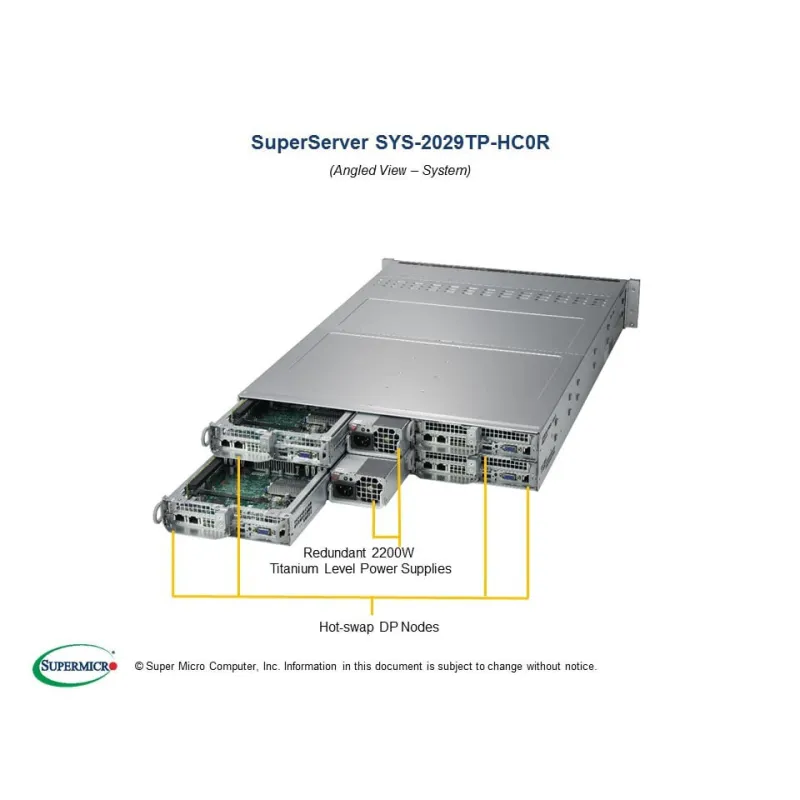 SYS-2029TP-HC0R Supermicro