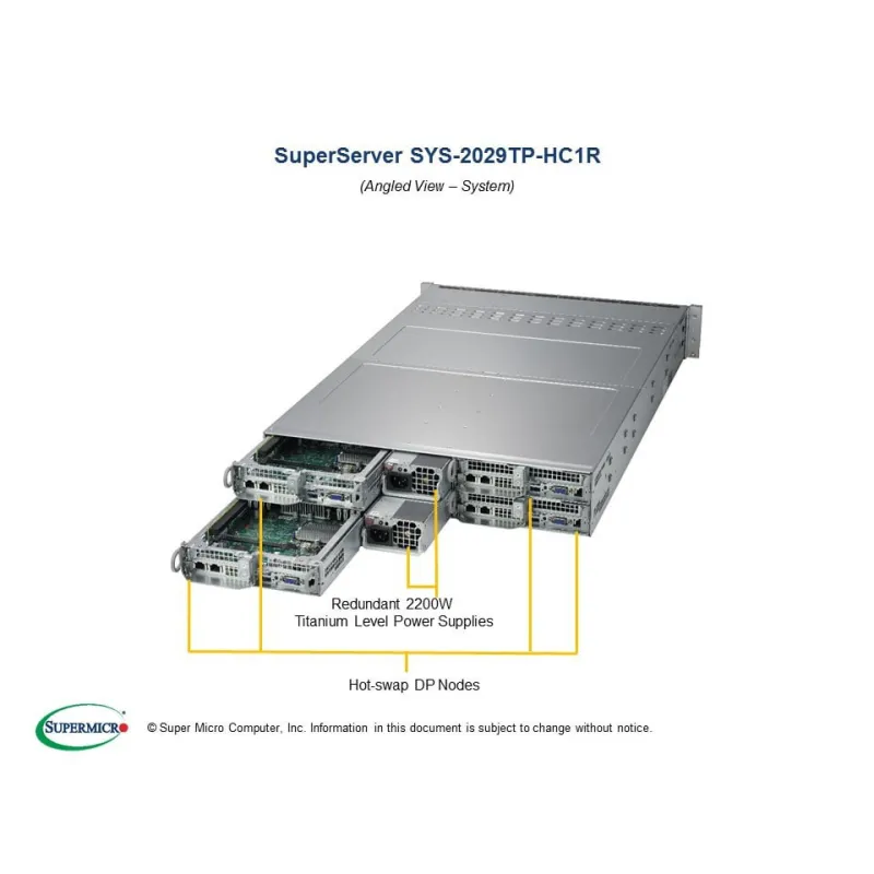 SYS-2029TP-HC1R Supermicro