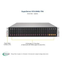  Supermicro SYS-2049U-TR4 Supermicro SYS-2049U-TR4 2U (CSE-218UTS-R1K62P X11QPH+ 3 925,06 $