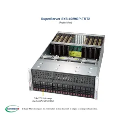  Supermicro SYS-4029GP-TRT2 Supermicro SYS-4029GP-TRT2 (CSE-418GTS-R4000B X11DPG-OT-CPU) 6 232,47 $