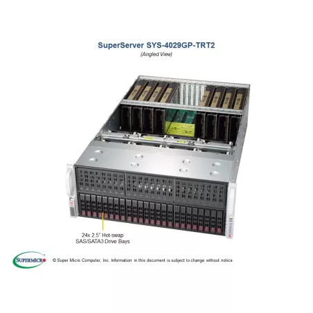  Supermicro SYS-4029GP-TRT2 Supermicro SYS-4029GP-TRT2 (CSE-418GTS-R4000B X11DPG-OT-CPU) 6 232,47 $