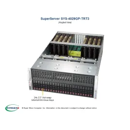  Supermicro SYS-4029GP-TRT3 Supermicro SYS-4029GP-TRT3 (CSE-418GTS-R4000BP2 -X11DPG-O-PCIE) 6 341,18 $