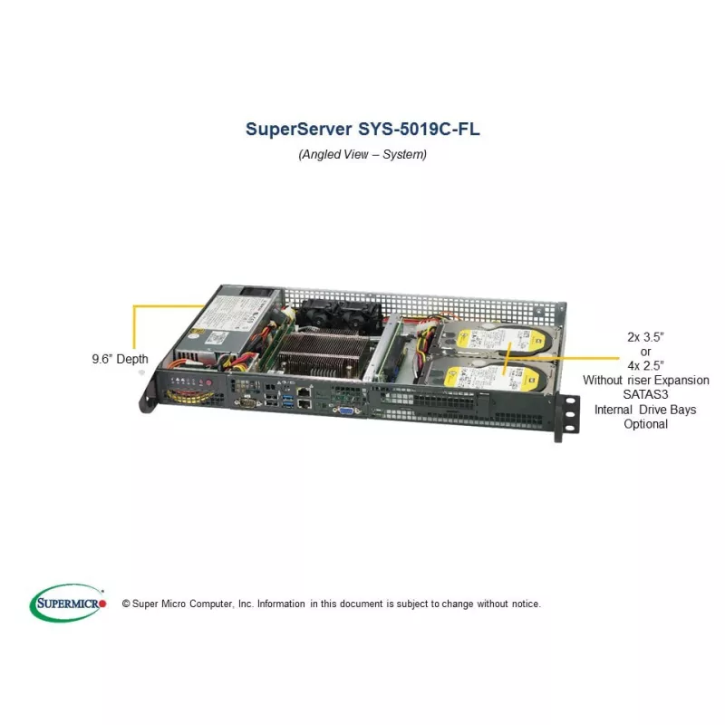 SYS-5019C-FL Supermicro