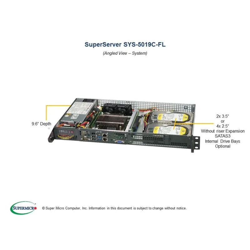 SYS-5019C-FL Supermicro