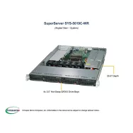  Supermicro SYS-5019C-WR Supermicro SYS-5019C-WR 1U CSE-815TQC-R504WB2 X11SCW-F 1 283,76 $